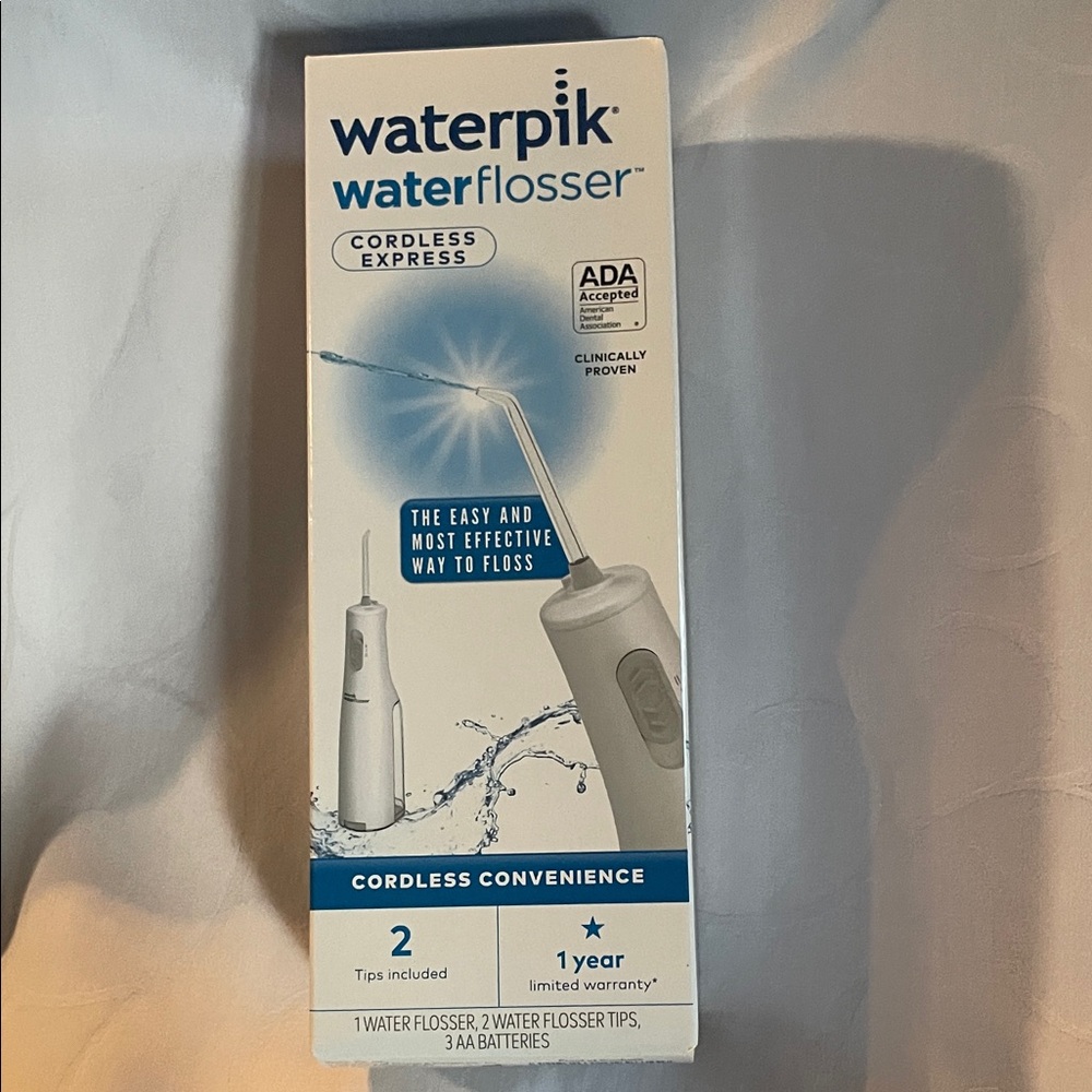 Waterpik Cordless Express Water Flosser - White